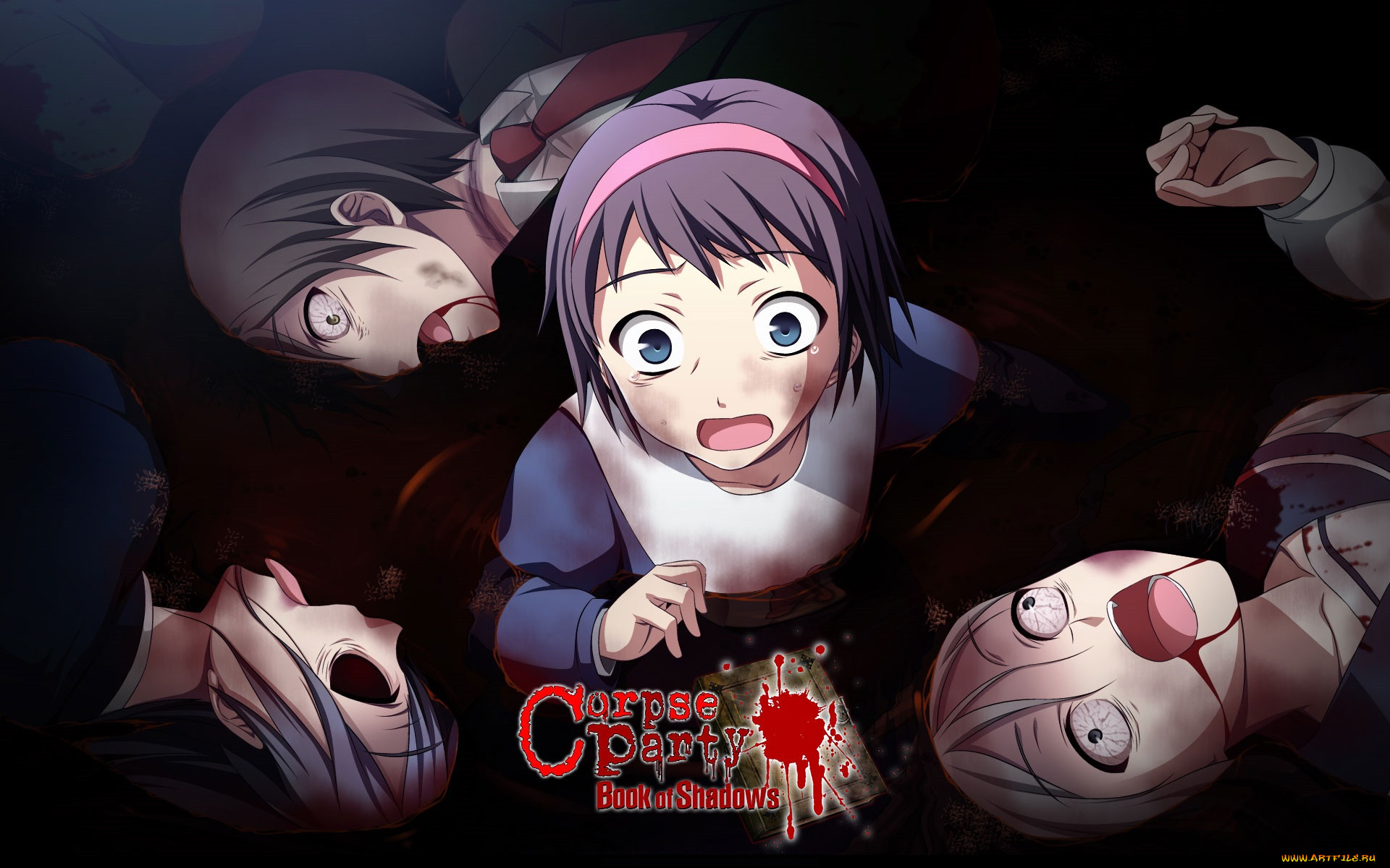 Обои Аниме Corpse Party, обои для рабочего стола, фотографии аниме, corpse  party, взгляд, фон, девушки Обои для рабочего стола, скачать обои картинки  заставки на рабочий стол.